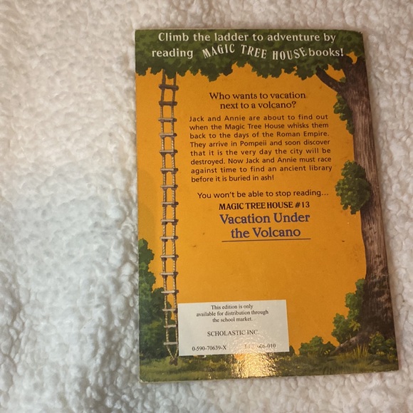 Vacation under the volcano magic treehouse book - Picture 2 of 6